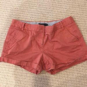 J.crew Nantucket red chino shorts